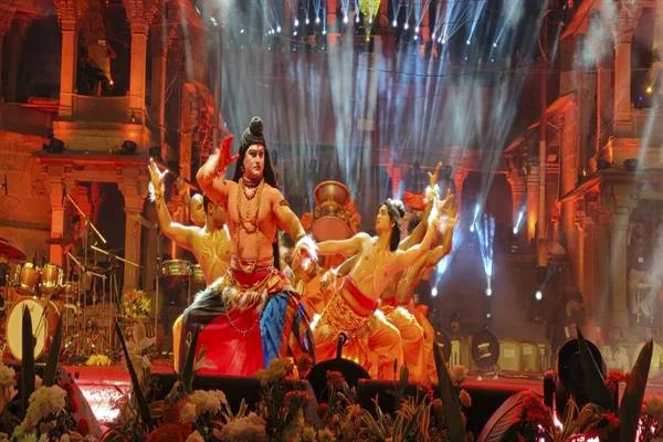 उज्जैन रामघाट पर महाकाल सांस्कृतिक प्रस्तुति का विज्ञप्ति चित्र